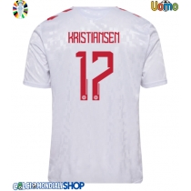 Maglie da calcio Danimarca Victor Kristiansen #17 Seconda Maglia Europei 2024 Manica Corta